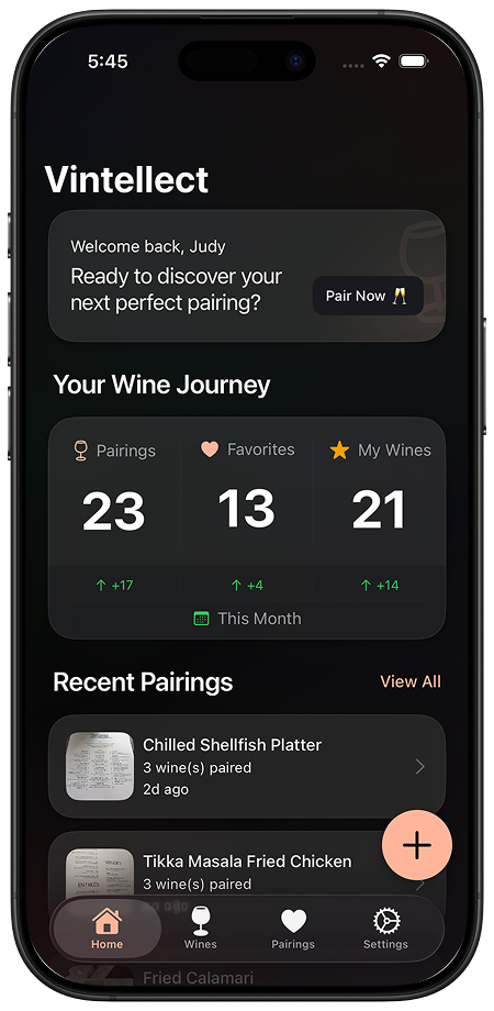 Vintellect iOS App